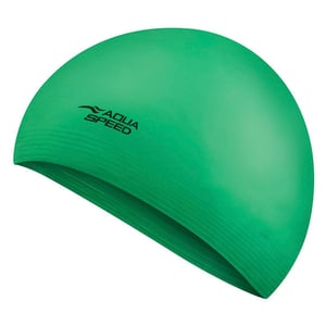 Gorro de natación de látex suave unisex para adultos | Gorro elástico y flexible cómodo