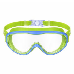Máscara de natación antivaho ajustable para niños y niñas de 5 a 9 años con vista panorámica