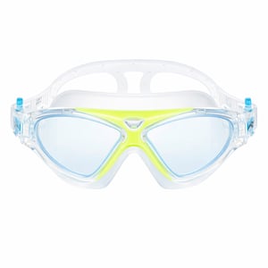 Máscara de natación para niños con protección anti-vaho, UV y amplio campo de visión | Máscara de natación cómoda para niños y niñas
