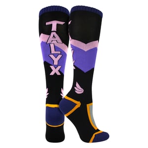 1 Paquete de Calcetines de Esquí para Dama con Amortiguación Térmica y Control de Humedad para Deportes de Invierno