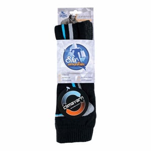 1 Paquete de Calcetines de Esquí de Lana Merino Climacontrol para Deportes de Nieve