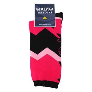 1 Paquete de Calcetines de Esquí para Niñas con Amortiguación Térmica y Absorción de Humedad para Deportes de Invierno