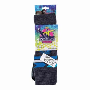 1 Paquete de Calcetines Técnicos de Nieve Unisex para Deportes de Tabla