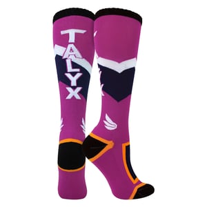 1 Paquete de Calcetines de Esquí para Damas con Acolchado Térmico y Control de Humedad para Deportes de Invierno