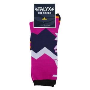 1 Paquete de Calcetines de Esquí para Damas con Acolchado Térmico y Control de Humedad para Deportes de Invierno