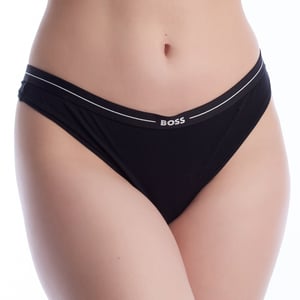 Paquete de 3 Tangas de Algodón Elástico para Mujer con Logo 50510030