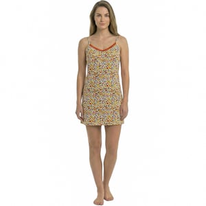 Camisón de Verano para Mujer con Tiras Finas en Algodón KL45300