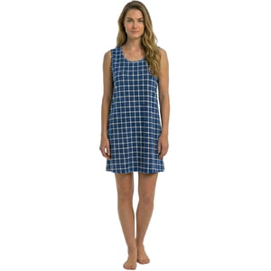 Camisa de noche sin mangas de algodón para mujer KL45400