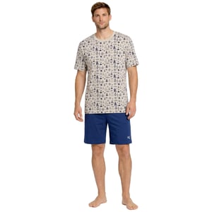 Pijamas Cortos de Algodón para Hombre Verano KL30000