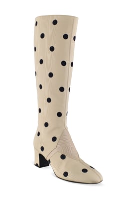 Valentino Garavani Botas Equivoque Beige