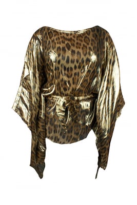 Roberto Cavalli Caftán Oro
