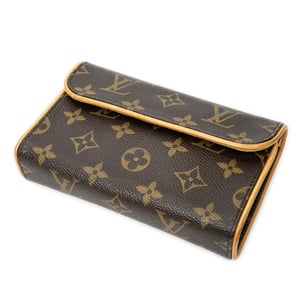Louis Vuitton Florentine  en  marrón Lienzo recubierto
