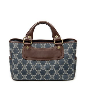 Celine Boogie Bag  en  Blue Lienzo