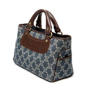 Celine Boogie Bag  en  Blue Lienzo