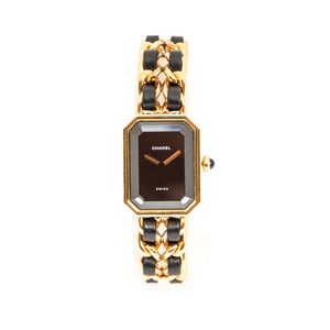 Chanel Première M en  negro Acero inoxidable sin níquel
