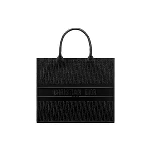 Bolso Tote de Cuero Dior Oblique