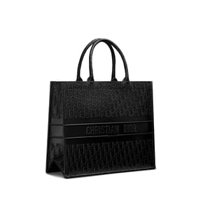 Bolso Tote de Cuero Dior Oblique