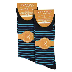 Paquete de 6 Calcetines de Bambú para Hombre Sin Elastano Suaves Transpirables para Comodidad Diaria