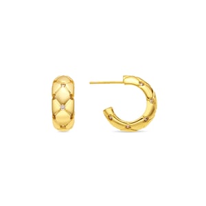 Pendientes Luxenter acabado oro 18k - Rakhon