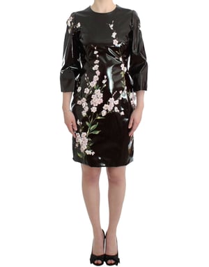 Vestido de Charol Floral