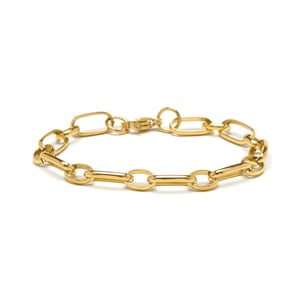 Luxenter Pulsera acabado en oro amarillo 18k - Gati