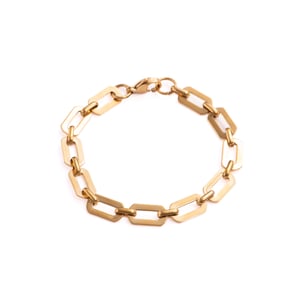 Luxenter Pulsera acabado en oro amarillo de 18k - Cuetz