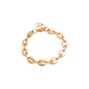 Luxenter Pulsera acabado en oro amarillo de 18k - Forbek