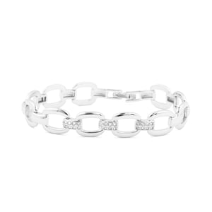 Luxenter Pulsera de Circonita Brillante acabado en rodio - Insio