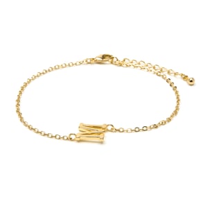Luxenter Pulsera acabado oro amarillo 18k - Alphabet