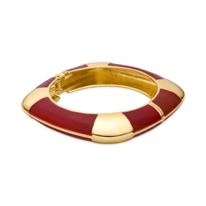 Luxenter Pulsera acabado oro amarillo de 18k y Lacado Rojo - Souda