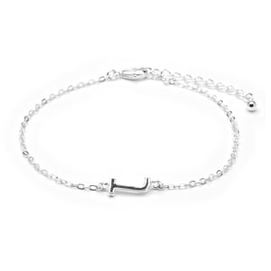 Luxenter Pulsera acabado plata - Alphabet