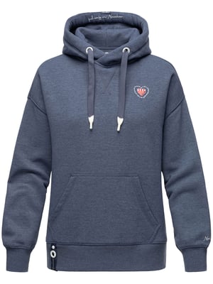 Navahoo Sudadera con Capucha para Mujer Goldfee – Cálida con Bolsillo Canguro