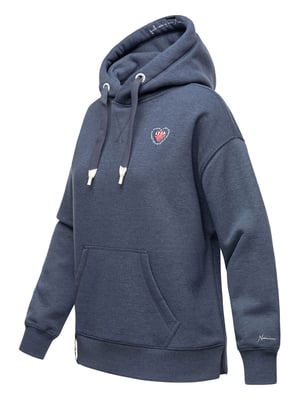 Navahoo Sudadera con Capucha para Mujer Goldfee – Cálida con Bolsillo Canguro