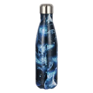 Botella Térmica Multi Estampado de Lunana | Botella a Prueba de Fugas de Acero Inoxidable Azul