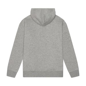 Sudadera con capucha para niños gris suave y casual, ajuste cómodo