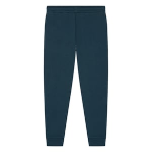 Pantalones de chándal para niños en teal suaves con puños, casuales y cómodos
