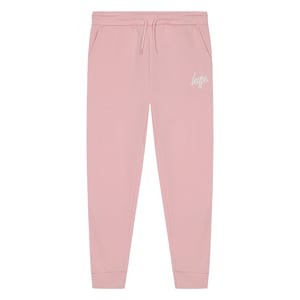 Pantalones Jogger para Niñas Casual Rosa Suaves con Puños para Relajarse