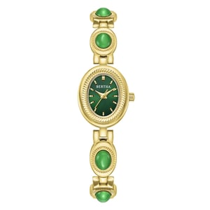 Reloj con pulsera de jade Rosalie