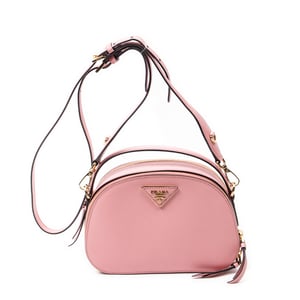Prada Odette Top Handle  en  rosa Cuero de ternero
