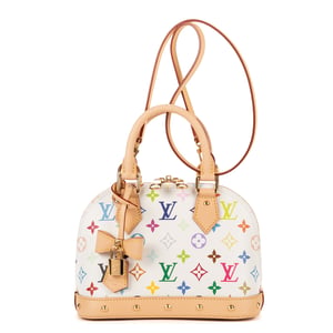 Louis Vuitton Ltd. Ed. LV x Takashi Murakami Alma BB BB en  como nuevo Lienzo recubierto