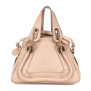 Chloé Small Paraty Small en  beige Cuero de ternero