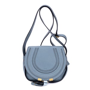 Chloé Mini Drew Mini en  azul Cuero de ternero