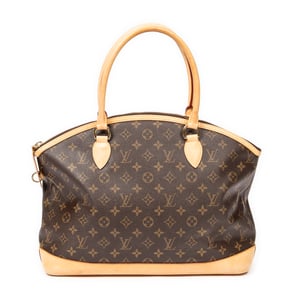 Louis Vuitton Lockit Horizontal  en Brown Lienzo recubierto