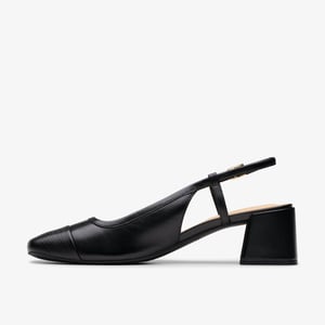 Nyta45 Sling Black Combi Lea Zapatos