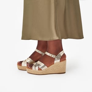 Sabina Strap Champagne Sandalias