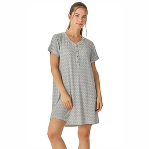 Camisa de Noche de Verano para Mujer de Manga Corta JJB27