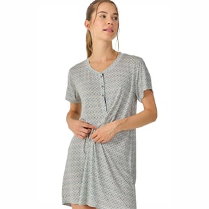 Camisa de Noche de Verano para Mujer de Manga Corta JJB27