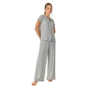 Pijamas de Verano para Mujer con Pantalones Largos Fluidos JJB28