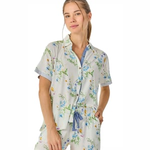 Pijama de Verano para Mujeres Camiseta de Manga Corta JJB17