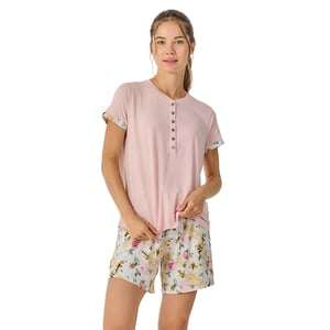 Pijamas de verano de manga corta para mujer JJB31